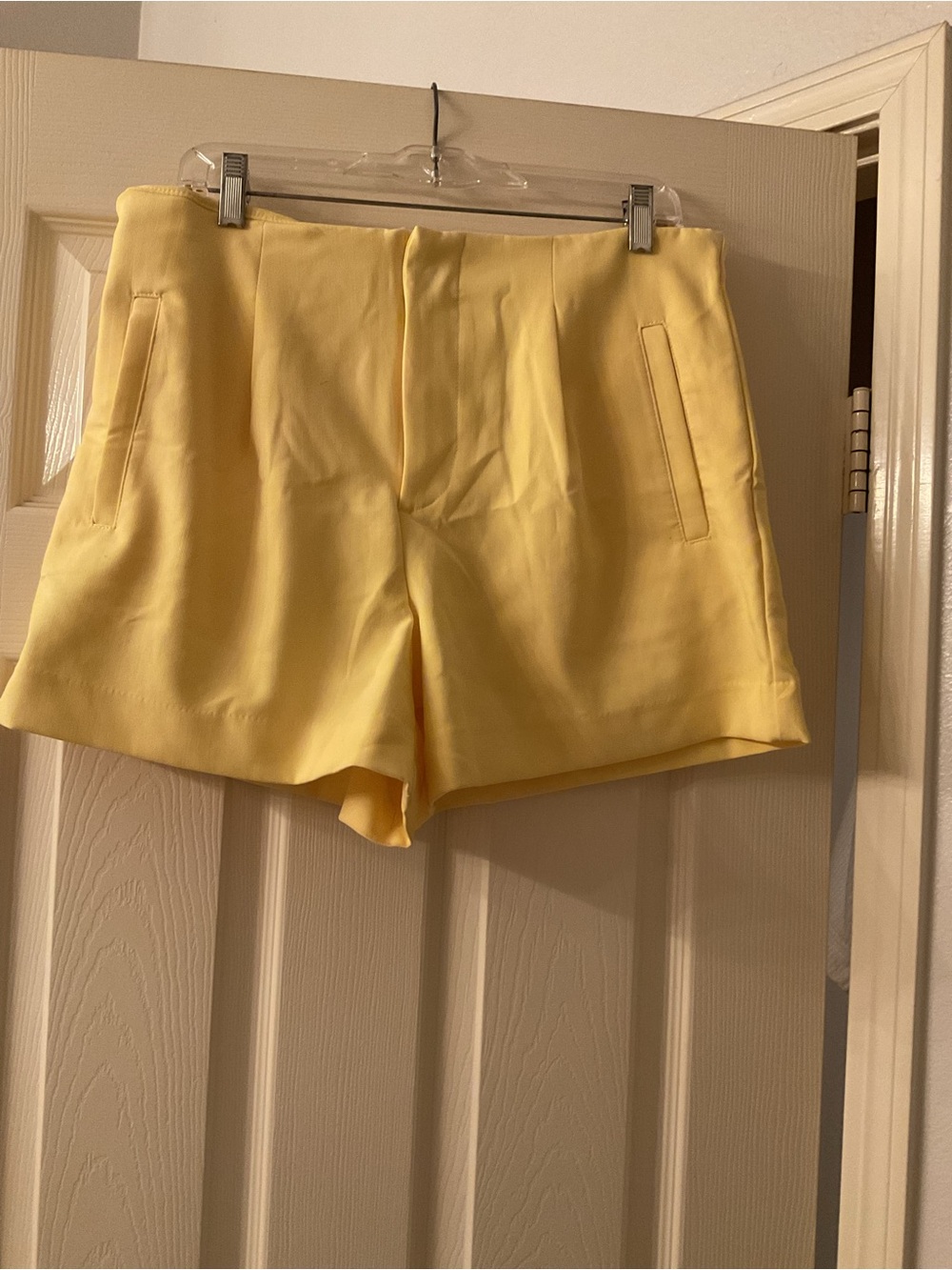 a new day Yellow Tailored High-Waist Women's Shorts